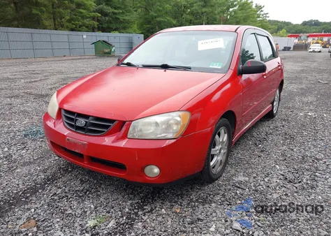 2005 Kia Spectra5 from USA, damaged, VIN KNAFE161255114736